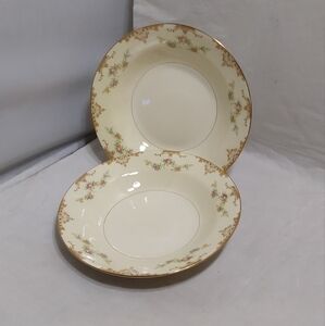 Nautilus,  2 RARE‎ VINTAGE EGGSHELL SOUP BOWL